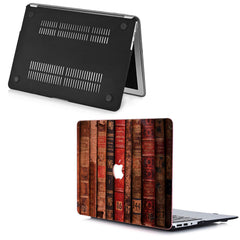 Lex Altern MacBook Glitter Case Antique Library