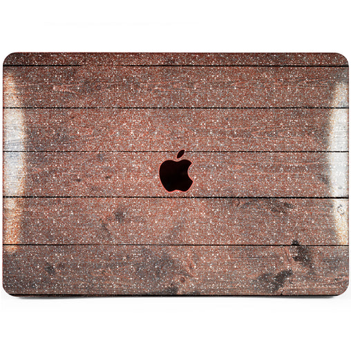 Lex Altern MacBook Glitter Case Old Planks