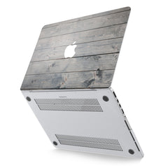 Lex Altern Hard Plastic MacBook Case Old Planks