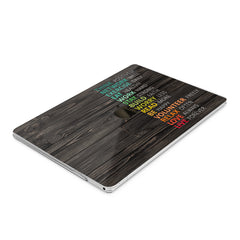 Lex Altern Hard Plastic MacBook Case Inspirational Print