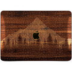 Lex Altern MacBook Glitter Case Wooden Mountain