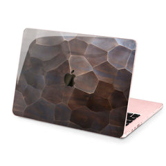 Lex Altern Hard Plastic MacBook Case Bronze Wood