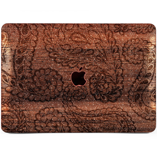 Lex Altern MacBook Glitter Case Carved Paisley