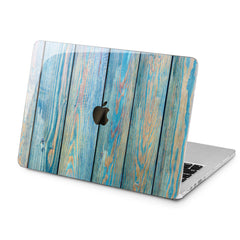 Lex Altern Lex Altern Blue Planks Case for your Laptop Apple Macbook.
