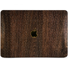 Lex Altern MacBook Glitter Case Dark Wood