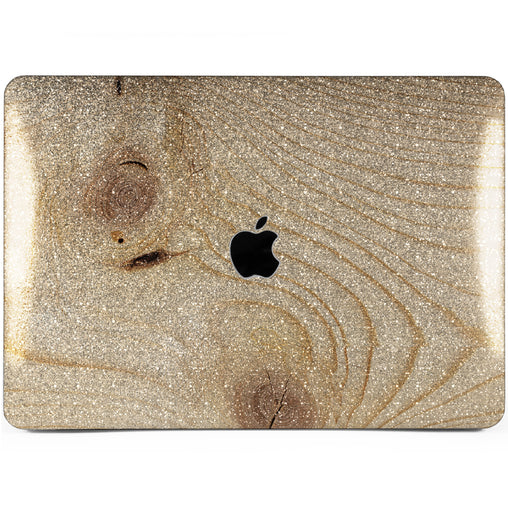 Lex Altern MacBook Glitter Case Pine Texture