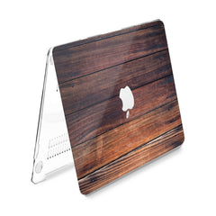 Lex Altern Hard Plastic MacBook Case Natural Wood