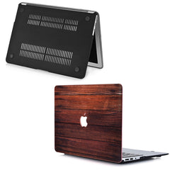 Lex Altern MacBook Glitter Case Natural Wood