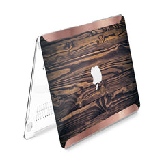 Lex Altern Hard Plastic MacBook Case Oak Design