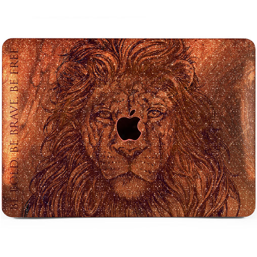 Lex Altern MacBook Glitter Case Carved Lion