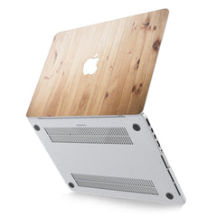 Lex Altern Hard Plastic MacBook Case Wood Pattern