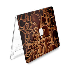 Lex Altern Hard Plastic MacBook Case Wooden Ornament