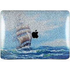 Lex Altern MacBook Glitter Case Sailing Ship