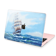 Lex Altern Hard Plastic MacBook Case Sailing Ship