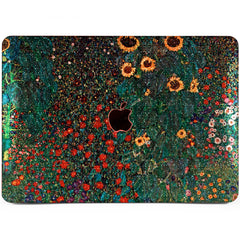 Lex Altern MacBook Glitter Case Farm Garden with Sunflowers