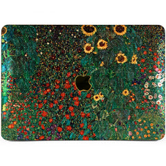 Lex Altern MacBook Glitter Case Farm Garden with Sunflowers