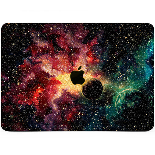 Lex Altern MacBook Glitter Case Watercolor Galaxy
