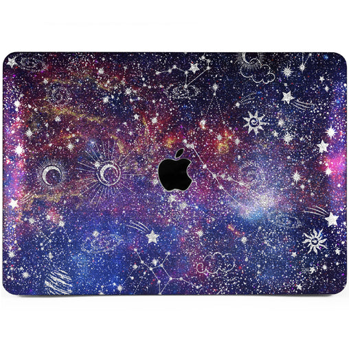 Lex Altern MacBook Glitter Case Purple Constellation