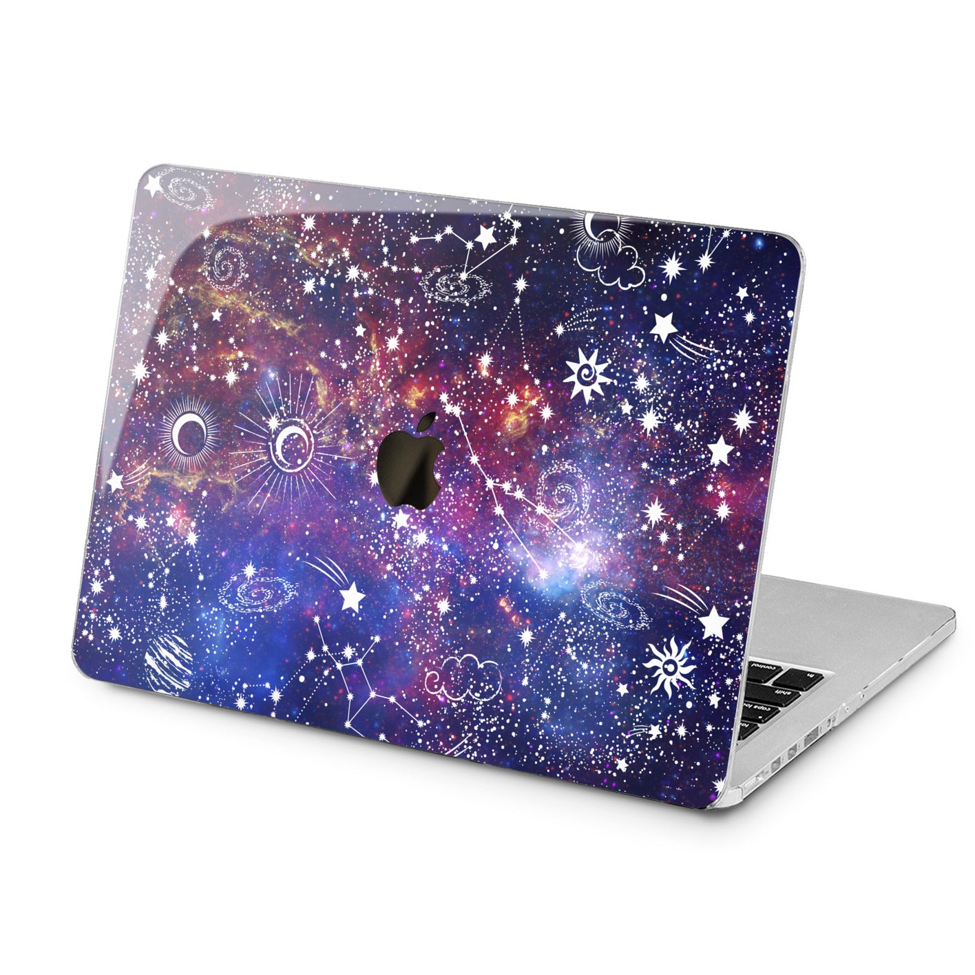 Lex Altern Lex Altern Purple Constellation Case for your Laptop Apple Macbook.