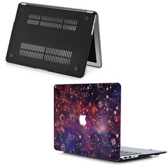 Lex Altern MacBook Glitter Case Purple Constellation