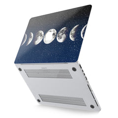Lex Altern Hard Plastic MacBook Case Moon Phases