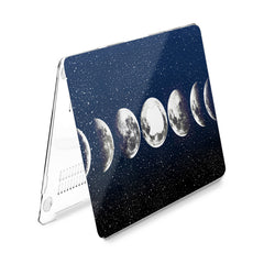 Lex Altern Hard Plastic MacBook Case Moon Phases