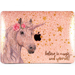 Lex Altern MacBook Glitter Case Magic Unicorn
