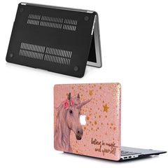 Lex Altern MacBook Glitter Case Magic Unicorn