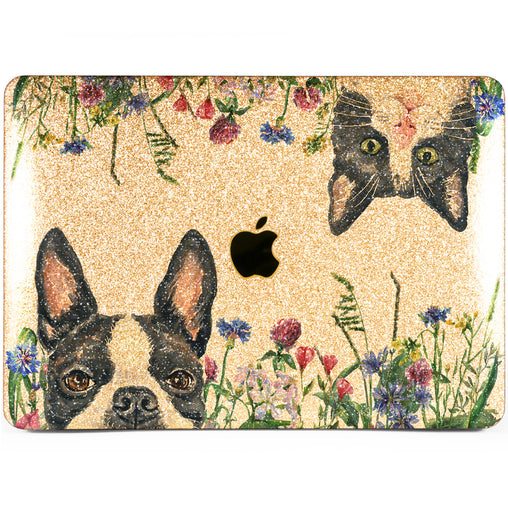 Lex Altern MacBook Glitter Case Spring Animals