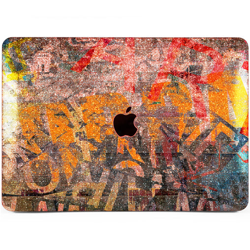 Lex Altern MacBook Glitter Case Graffiti Print