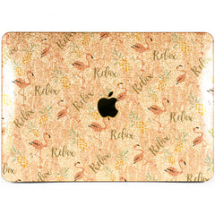 Lex Altern MacBook Glitter Case Flamingo Pattern