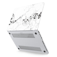Lex Altern Hard Plastic MacBook Case Marble Music