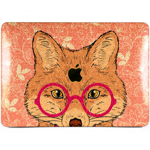 Lex Altern MacBook Glitter Case Cute Fox