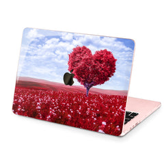 Lex Altern Hard Plastic MacBook Case Love Field