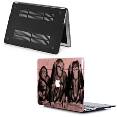 Lex Altern MacBook Glitter Case Three Wise Monkeys