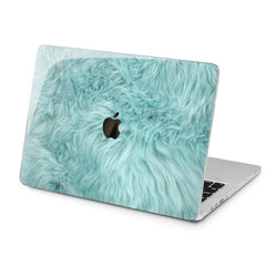 Lex Altern Lex Altern Blue Fur Case for your Laptop Apple Macbook.