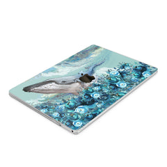 Lex Altern Hard Plastic MacBook Case Floral Whale