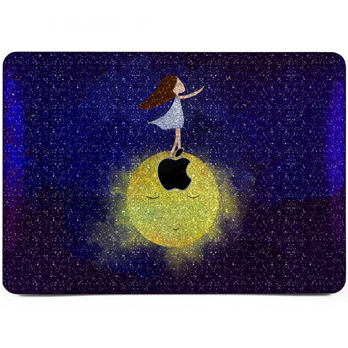Lex Altern MacBook Glitter Case Cute Moon