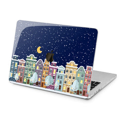 Lex Altern Lex Altern Snowy City Case for your Laptop Apple Macbook.