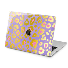 Lex Altern Lex Altern Purple Leopard Case for your Laptop Apple Macbook.