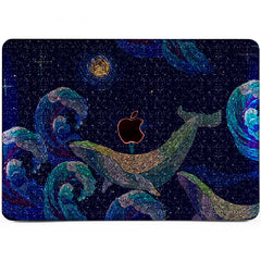 Lex Altern MacBook Glitter Case Painted Whale