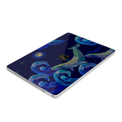 Lex Altern Hard Plastic MacBook Case Painted Whale