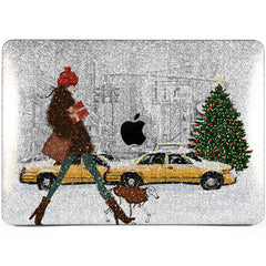 Lex Altern MacBook Glitter Case Winter Walk