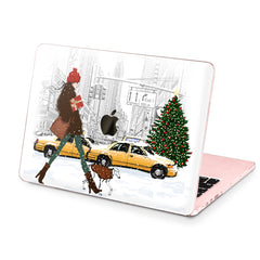 Lex Altern Hard Plastic MacBook Case Winter Walk