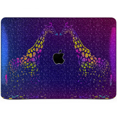 Lex Altern MacBook Glitter Case Abstract Giraffes