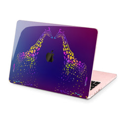 Lex Altern Hard Plastic MacBook Case Abstract Giraffes
