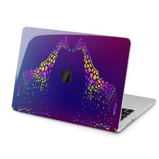 Lex Altern Lex Altern Abstract Giraffes Case for your Laptop Apple Macbook.