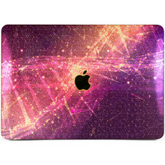 Lex Altern MacBook Glitter Case DNA Spiral
