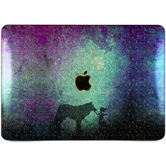Lex Altern MacBook Glitter Case Girl and Wolf