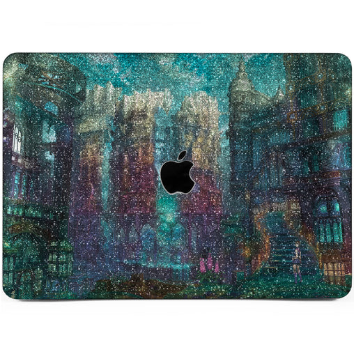 Lex Altern MacBook Glitter Case Fairytale Castle